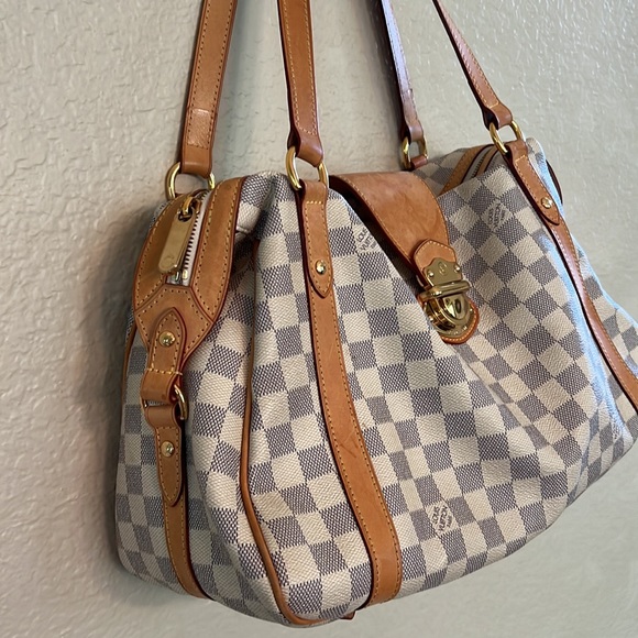 Authentic LOUIS VUITTON Damier Azur Stresa PM Bag - Picture 2 of 10